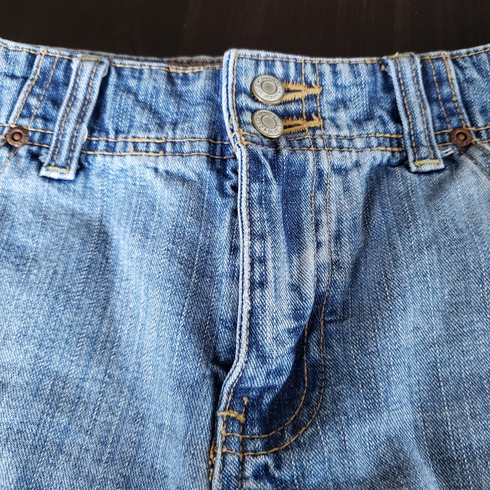Old Navy Brand Blue Jeans Lo Waist Shorts Size 6 - Picture 5 of 7